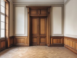 Obraz premium Cozy empty area scene. Empty interior minimal style with empty space for products presentation or text for advertising.