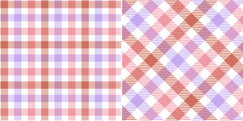 Vector checkered pattern. Tartan, textured seamless twill for flannel shirts, duvet covers, other autumn winter textile mills. Vector Format	