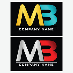 MB letter logo