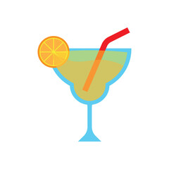 Cocktail Flat Icon