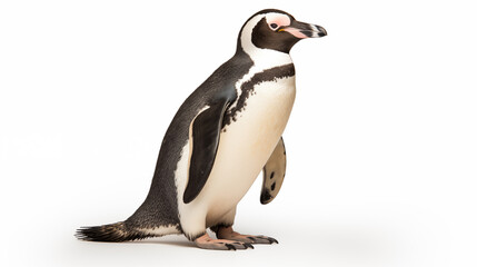 Fototapeta premium Penguin isolated on white background.