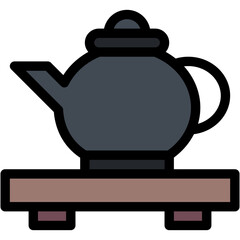 Vector Icon Tea Ceremony, Tea, Drink, Cultures, Beverage, Food, Cup