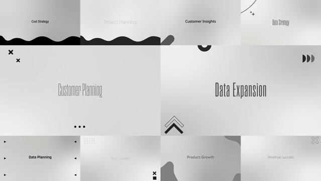 Corporate Titles | 10 Motion Titles with Control Panels