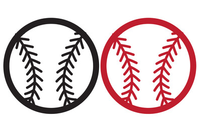 Baseball Vector Icon.  vector illustration.. EPS 10/AI