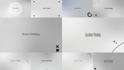 Elegant Title Pack | 10 Motion Titles with Control Panels
