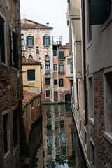 Channels and houses of Venice
