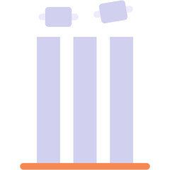Vector Icon Wickets, Stumps, Cricket, Stick, Wickets Stick, Sport