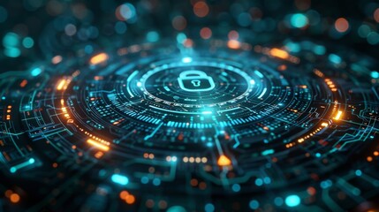 Cybersecurity Digital Network Generative AI