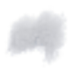 grey cloud 3d illustration