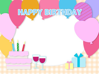 誕生日カード　A-2