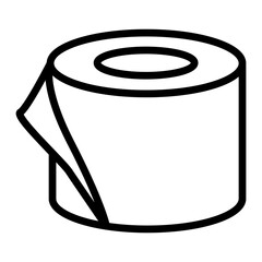 Tape Vector Line Icon