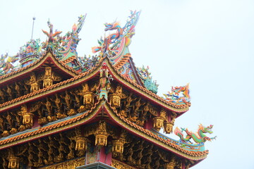 Fototapeta premium temple roof