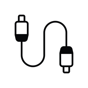 Serial port vector icon