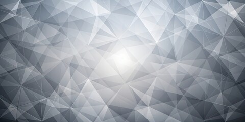 Obraz premium Geometric abstract background with flow effect in gray color, geometric, abstract, background, flow effect, pattern, gray