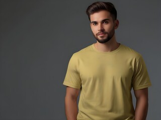 Obraz premium Shirt mockup concept with plain clothing