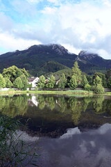 Fototapeta premium Stiftsteich bei Admont