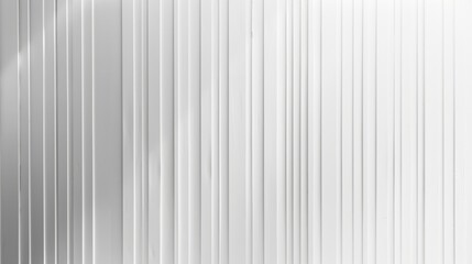 Obraz premium White Corrugated Metal Wall Texture Close Up