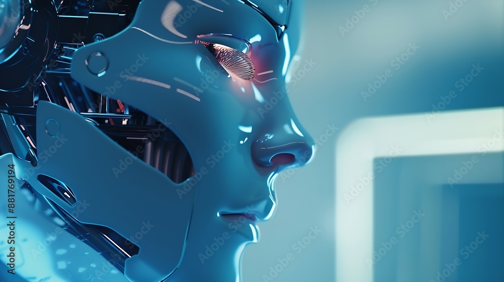 Aufkleber AI tech enhances businesses by processing data improving decisionmaking developing innovative products automating processes and boosting competitiveness future technology : Generative AI