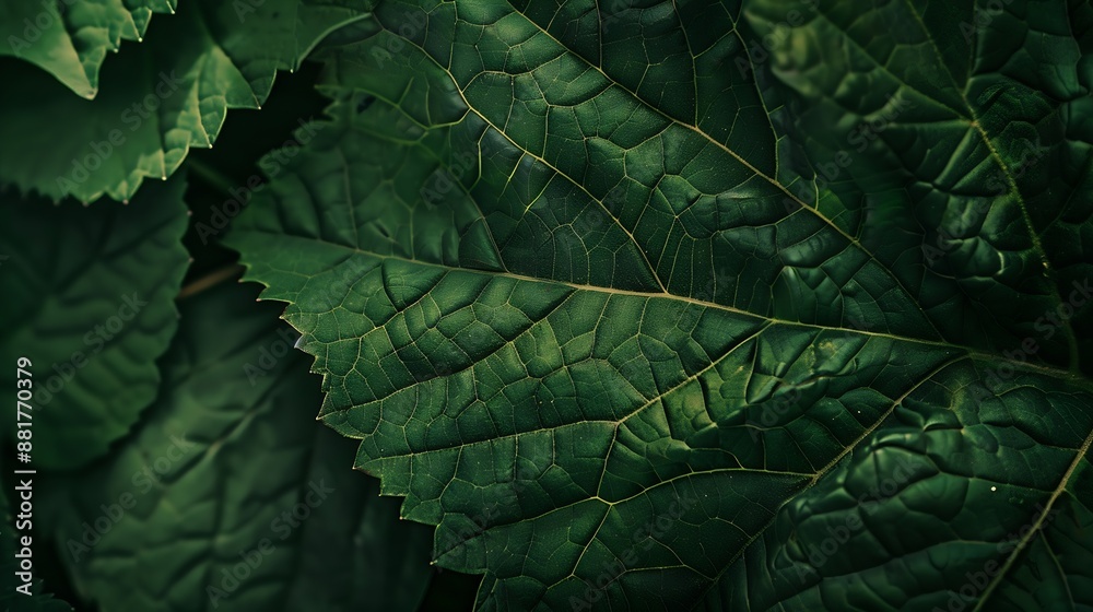 Poster background texture green leaf structure macro photography nature concept environmental care and sust