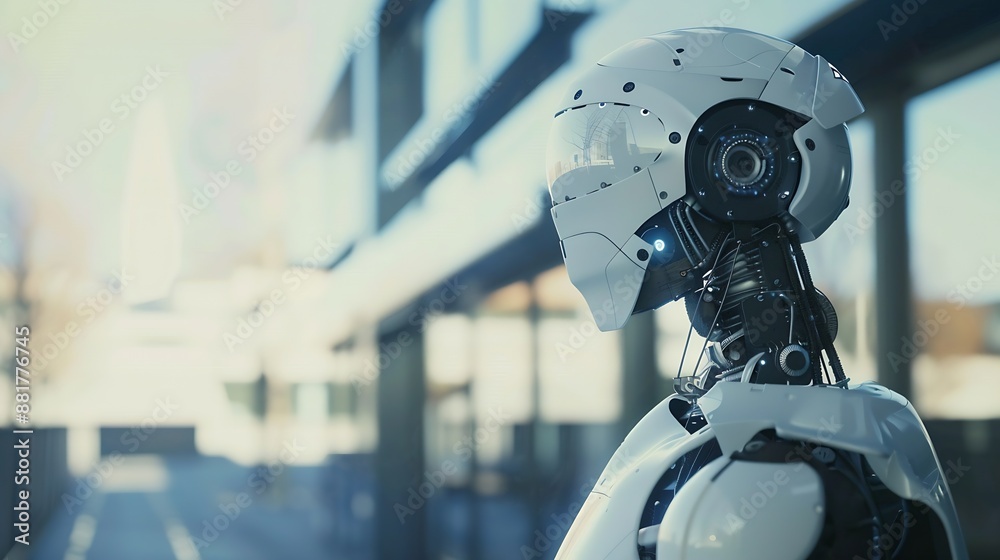 Fototapete ai artificial intelligence technology smart robot ai artificial intelligence by enter command intern