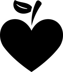 heart shape and plant