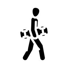 skateboarder sport glyph icon vector. skateboarder sport sign. isolated symbol illustration