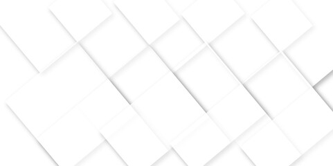 White abstract tringle shapes background .modern technology rectangle geometric line pattern design .white color geometric creative template vector background .