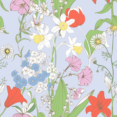 Vibrant summer colors are suitable for dresses, scarves, shawls and background wall patterns.