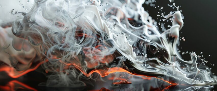 Visualization of thermodynamic fluid movement using numerical methods, illustrating physics-based modeling in computational fluid dynamics.