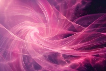 Fototapeta premium Cancer support abstract bright background Generative Ai