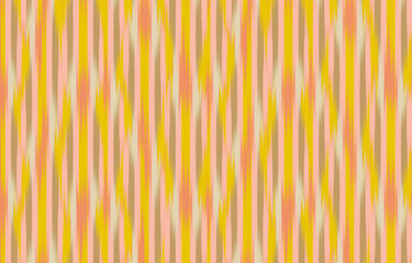 Design Textile ikat wave abstract geometric ikat, design ikat vector for background, wallpaper, carpet, wrapping, fabric, textile fashion wearing.