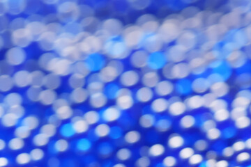 Abstract blue colour sparkle bokeh graphic recourses background in soft focus