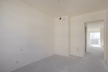 Puste mieszkanie do wykończenia