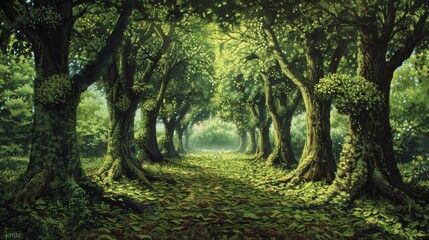 Fototapeta premium Enchanted Forest