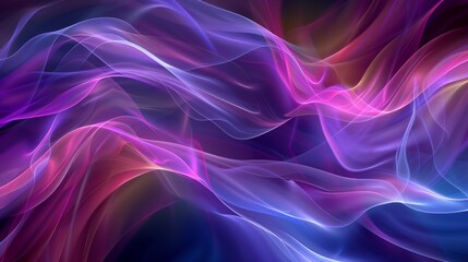 Obraz premium Abstract colorful waves background forming an organic design, perfect for technology, science or any other futuristic concept