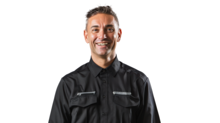 PNG image of male sport referee
