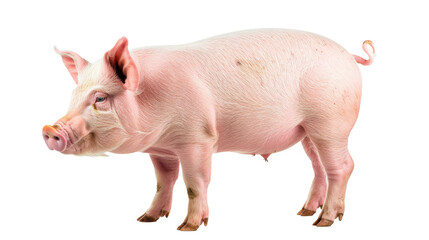 PNG Image of a farm pig