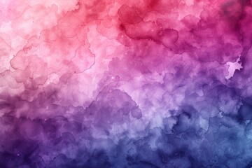 Fototapeta premium Abstract Watercolor Background in Pink and Purple Hues