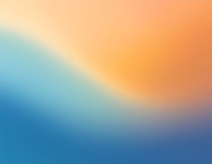 Obraz premium Pastel gradient background grainy blue yellow pink light colors noise texture