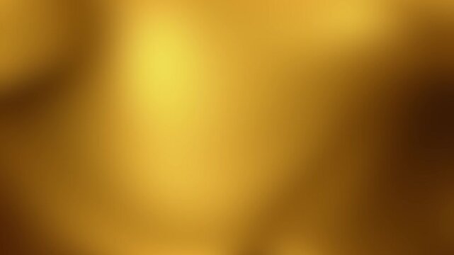Moving abstract blurred gold background