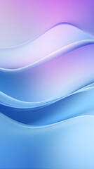 Fototapeta premium Digital purple blue wavy gradient curve abstract graphic poster mobile phone background