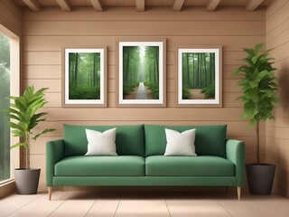 modern living room interior