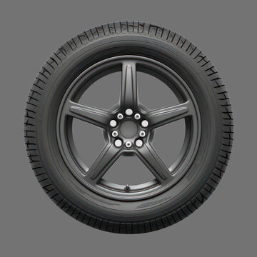 recommend clip art: a Spare tire wheel isolated cut out transparent background