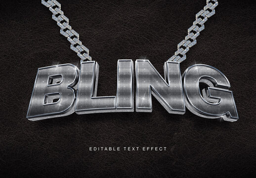 Bling Text Effect