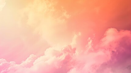 Soft Pastel Background with Copy Space, pastel background, gradient, pink, peach