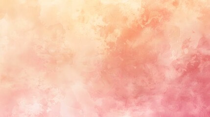 Obraz premium Soft Pastel Background with Copy Space, pastel background, gradient, pink, peach