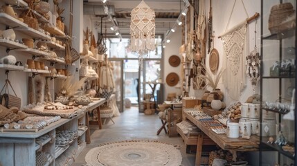 Handmade Crafts Store: Offers exclusive, artisanal jewelry, home decor, and personal accessories, available both online and through platforms like Etsy.
