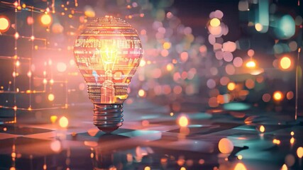 A bright light bulb positioned at the center of a chess board, Incorporating interactive elements into digital marketing content