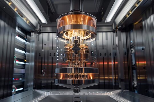  A quantum computer. Generative AI