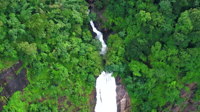 Marmala Waterfalls, rainforest and waterfall, vagamon god's own country